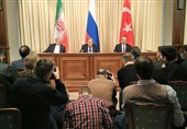 لاوروف: مسکو، تهران و آنکارا بشدت با تجزیه سوریه مخالفند/ ظریف: ترامپ زیاده خواهی‌هایی فراتر از برجام دارد که قابل قبول نیست