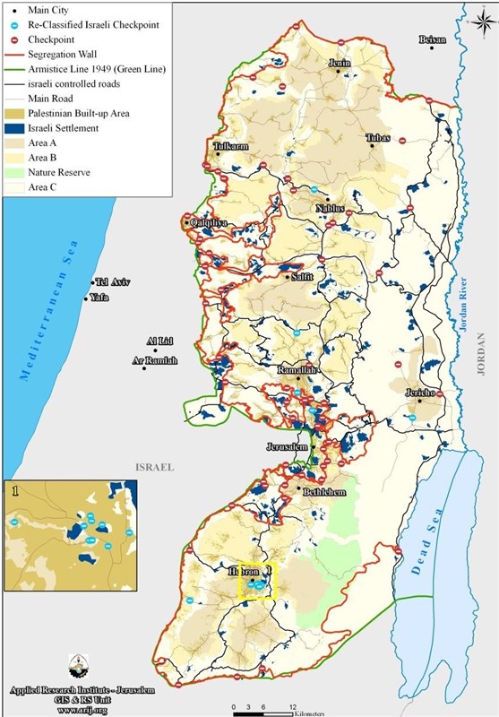 پیامدهای الحاق کرانه باختری به اراضی اشغالی 1948-(1)، اجرای طرح دولت قوم یهود در فلسطین