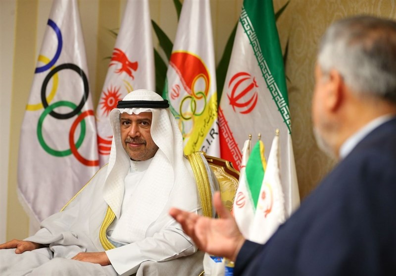 کناره‌گیری موقت شیخ احمد از عضویتش در کمیته بین‌المللی المپیک
