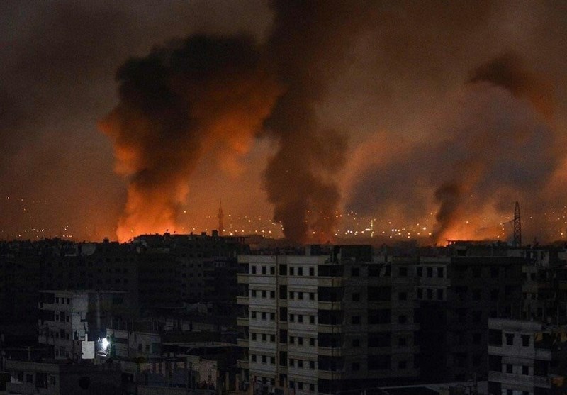 حماہ کے رہائشی علاقوں پر تکفیری دہشت گردوں کے راکٹ حملے