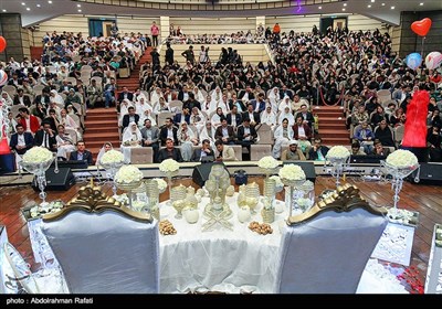 جشن ازدواج دانشجویی دانشگاه علوم پزشکی همدان