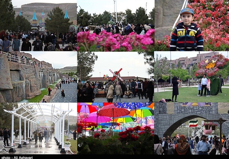 آذربایجان غربی| استقبال مردم از جشنواره گل‌ها در دهکده ساحلی چی‌چست به روایت تصویر