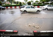 باران در 14 استان کشور می‌بارد