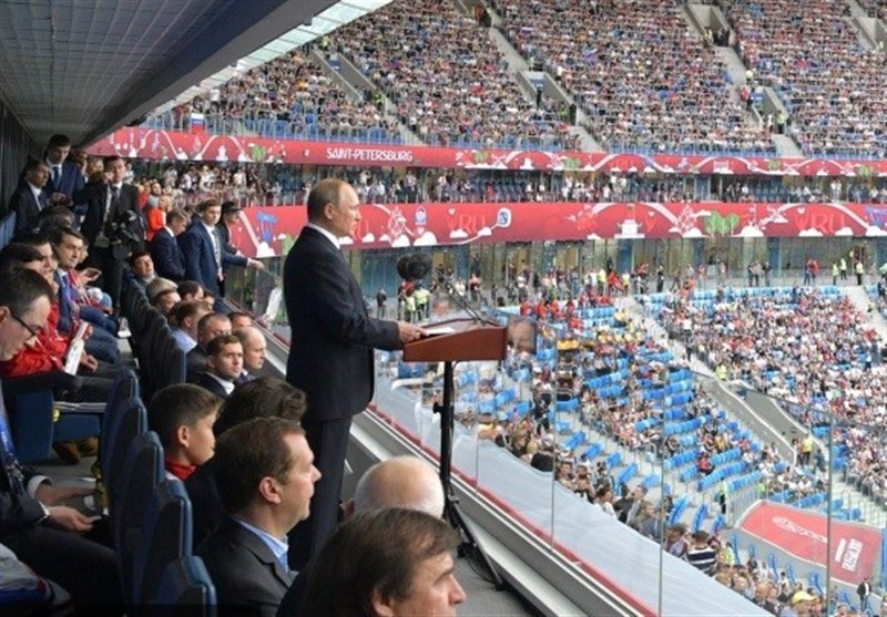 جام جهانی 2018| پیام پوتین به تیم‌های حاضر در روسیه