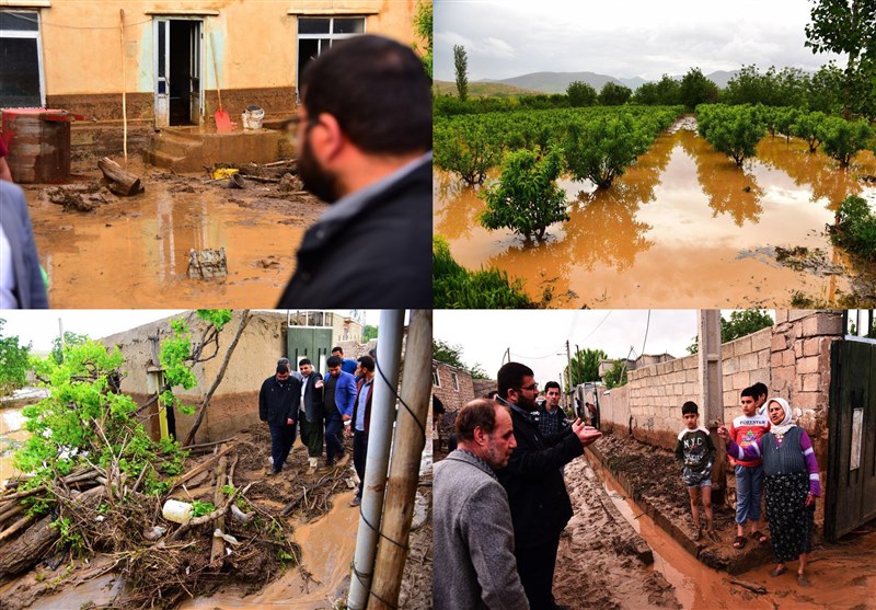 آذربایجان غربی| سیل به روستاهای اطراف ارومیه خسارت زد
