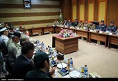 دیدار هیئت نظامی ایران با رئیس مجلس عمان