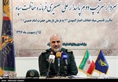 نشست خبری سردار علی نصیری فرمانده حفاظت سپاه