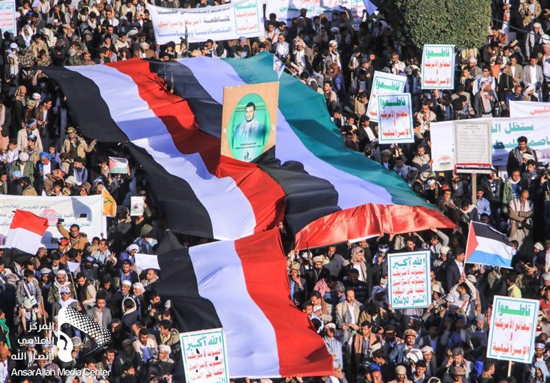 یمن: فلسطین اور بیت المقدس کی حمایت میں مظاہرے