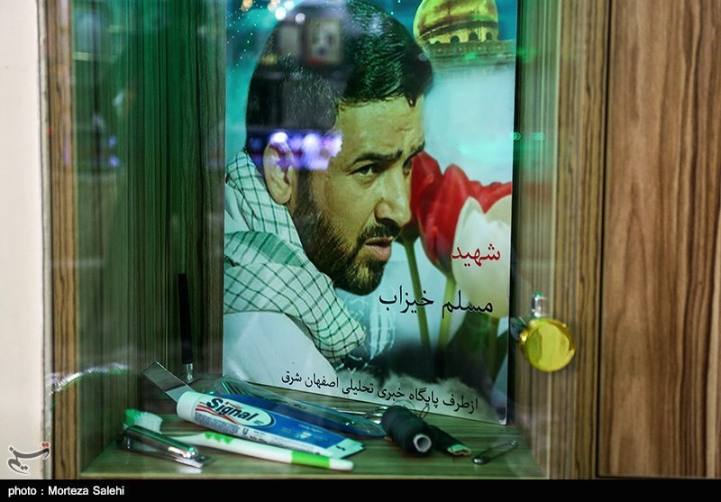 اصفهان| شهید مدافع حرم: روی قبرم بنویسید بهترین روزم، روز نابودی صهیونیست‌هاست+فیلم