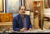 دعوت نگارگر معروف اصفهانی به شرکت مردم در انتخابات؛ شهدا شاهد و ناظر ما هستند + فیلم