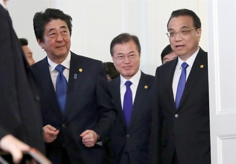 دیدار سران چین، ژاپن و کره جنوبی با محور کره شمالی