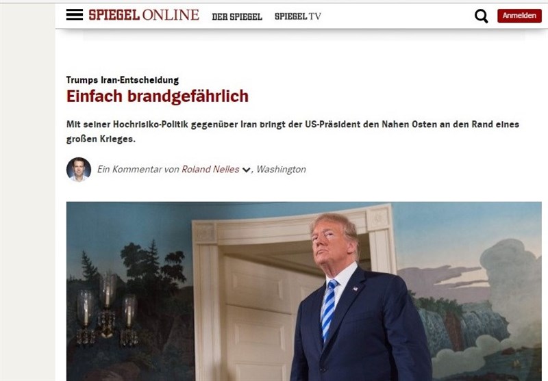 رسانه‌های آلمانی زبان: بزرگترین خطای سیاست خارجی ترامپ رخ داد