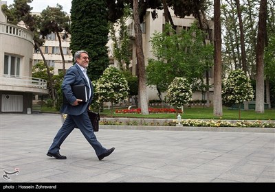 عبدالرضا رحمانی فضلی وزیر کشور در حاشیه نشست هیئت دولت