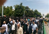 راهپیمایی ضد‌‌استکباری نمازگزاران تهرانی برگزار شد