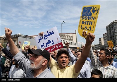 Iranians Stage Anti-US Protest in Tehran