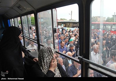 راهپیمایی نمازگزاران در محکومیت امریکا - گرگان