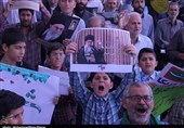 سمنان| خروش انقلابی مردم سمنان در اعتراض به خروج آمریکا از برجام+فیلم