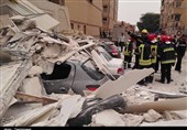 اهواز| نجات جان 6 نفر در حادثه انفجار ساختمان مسکونی + تصاویر