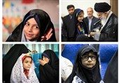 فریاد «مرگ بر آمریکا»ی فرزندان شهدا؛ از مدافعان وطن تا مدافعان حرم + فیلم