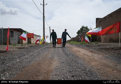 اردوی جهادی منتظران خورشید در روستای اسماعیل آباد ساوه