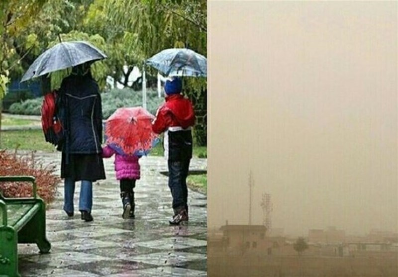 خرم‌آباد| بارش خاک و باران از آسمان لرستان؛ نفس مردم تنگ شد