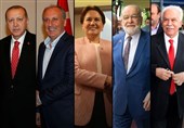 اسامی نهایی نامزدهای انتخابات ریاست جمهوری ترکیه اعلام شد