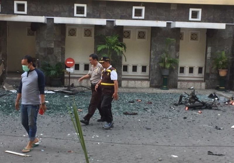 دو کودک عامل انفجار انتحاری در اندونزی