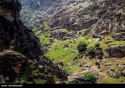 ایران کے صوبہ خرم آباد کا سرسبز و شاداب علاقہ &quot;حفت حوض&quot;