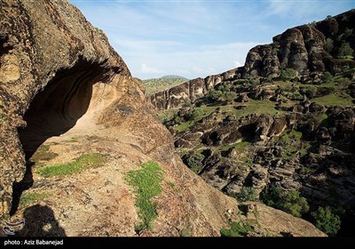 ایران کے صوبہ خرم آباد کا سرسبز و شاداب علاقہ &quot;حفت حوض&quot;