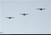 پرواز جمع 3 فروند هرکولس‌ ارتش + عکس