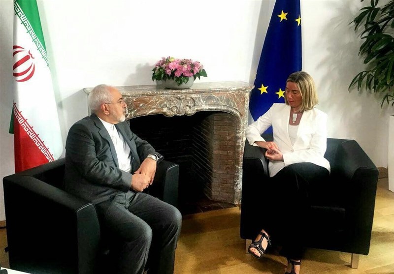 تور برجامی| آغاز گفتگوهای وزیر خارجه در بروکسل؛ ظریف با موگرینی دیدار کرد +فیلم