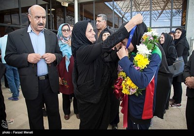 استقبال از برترین گلزن فوتسال بانوان آسیا - کرمانشاه