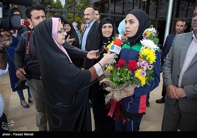 استقبال از برترین گلزن فوتسال بانوان آسیا - کرمانشاه