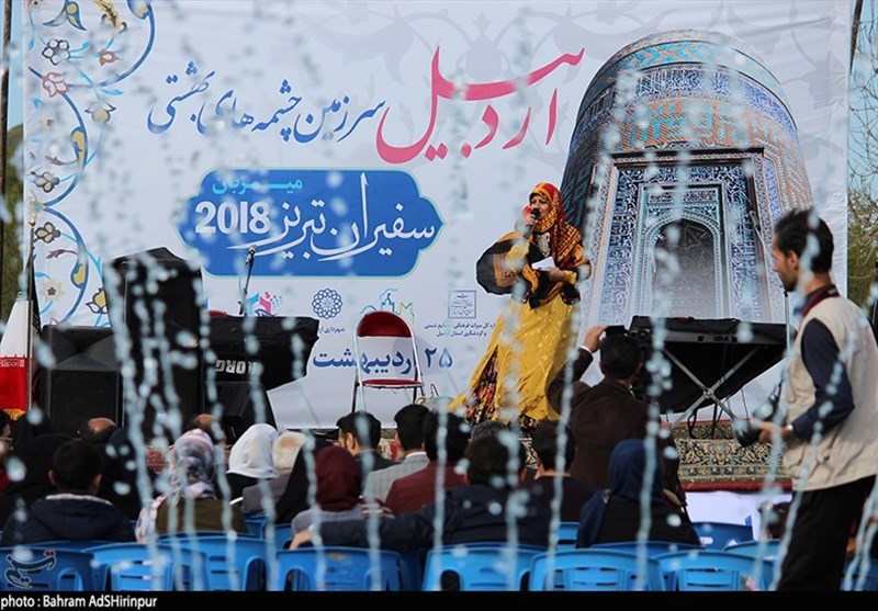 اردبیل| مراسم استقبال از کاروان سفیران تبریز 2018 در استان اردبیل به روایت تصویر