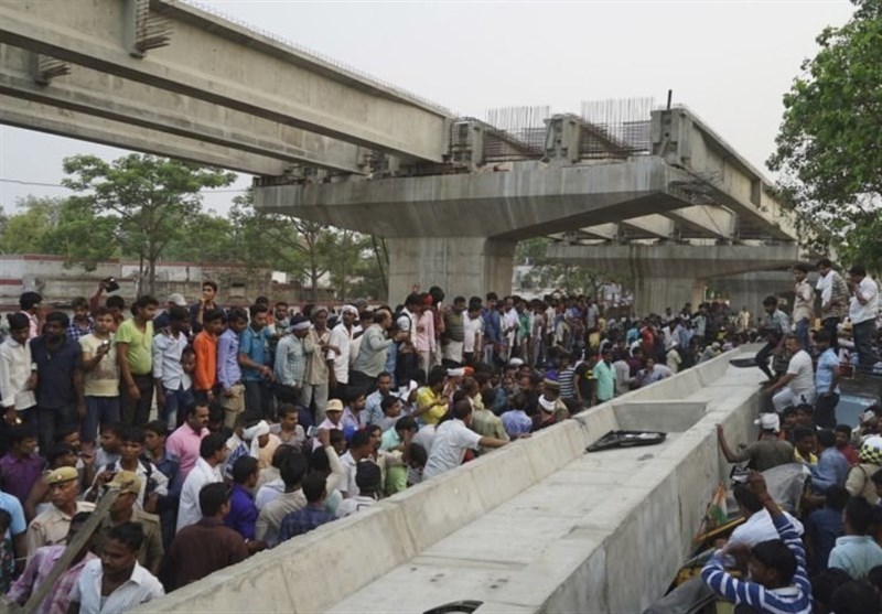 Highway Overpass Collapses in India, Killing 18 People