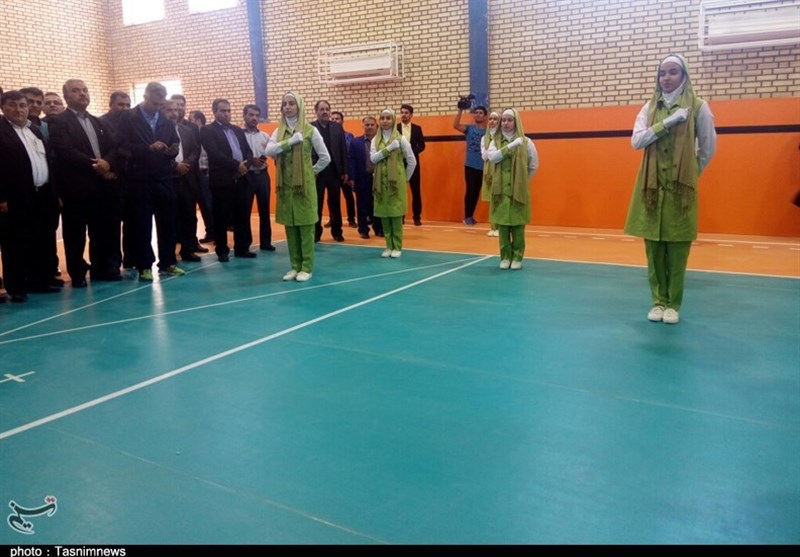 اهواز| افتتاح سالن ورزشی کودکان استثنائی با حضور معاون وزیر آموزش و پرورش + تصاویر