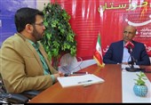 اهواز| نشست خبری مدیرکل فنی و حرفه‌ای خوزستان در دفتر تسنیم خوزستان