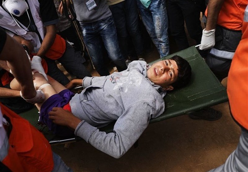 زخمی شدن یک کودک فلسطینی در حمله نظامیان صهیونیست به الخلیل