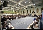 Ayatollah Khamenei Attends Assembly of Quran Reciters