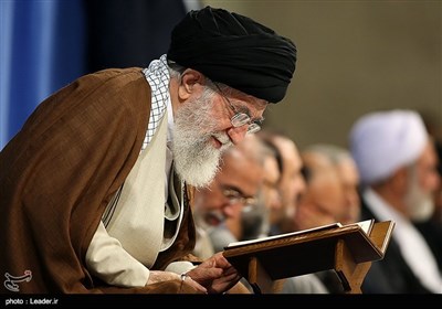 Ayatollah Khamenei Attends Assembly of Quran Reciters