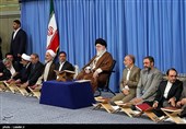 Ayatollah Khamenei Attends Assembly of Quran Reciters
