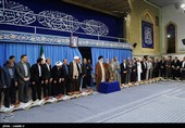 Ayatollah Khamenei Attends Assembly of Quran Reciters