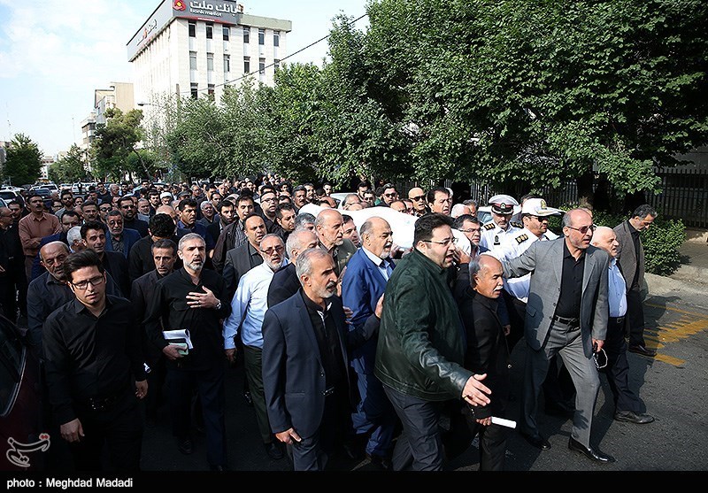 مازندران| پیکر مرحوم علیزاده در زادگاهش تشییع شد