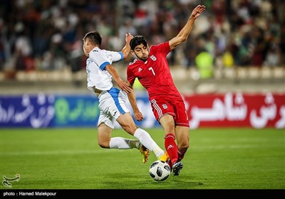 دیدار تیم‌های ملی فوتبال ایران و ازبکستان