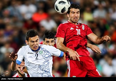 Iran Beats Uzbekistan 1-0 in Friendly Match at Tehran's Azadi Stadium