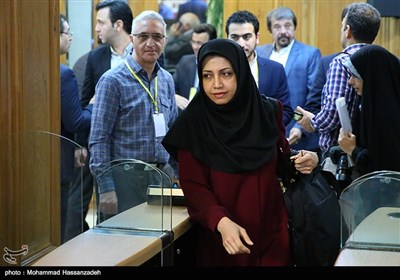 الهام فخاری در شورای اسلامی شهر تهران