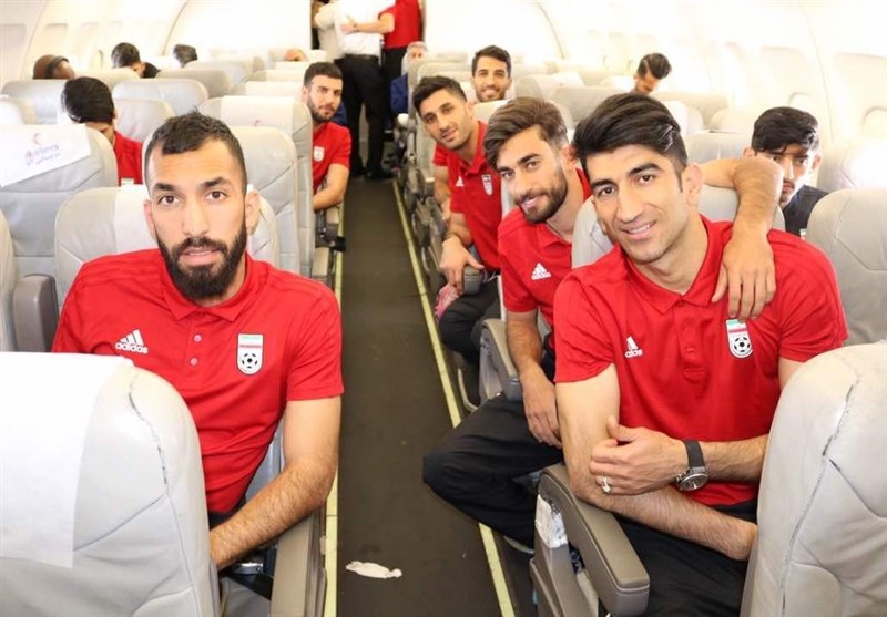 بازگشت بامدادی تیم ملی به تهران
