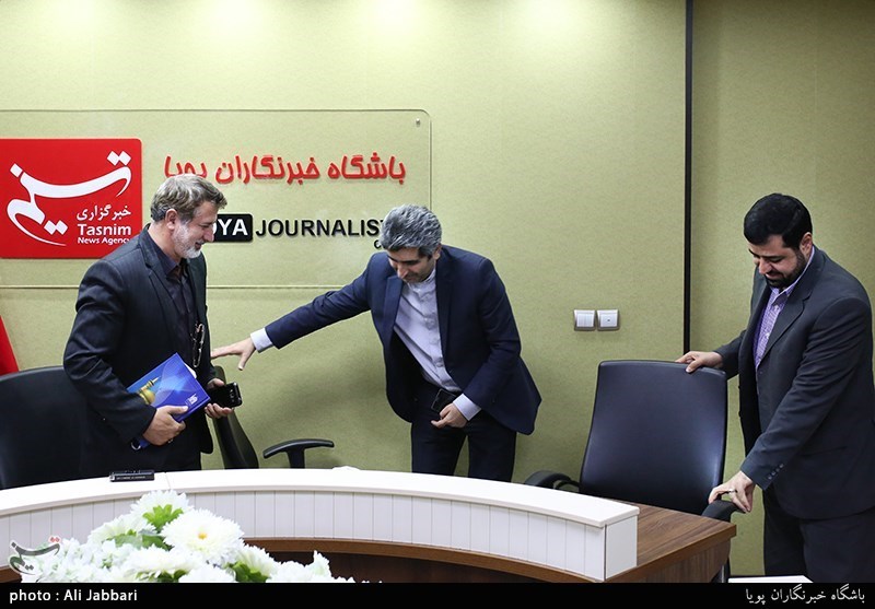 بازدید علی محمد اسماعیلی رییس فرهنگسرای رسانه از باشگاه خبرنگاران پویا(خبرگزاری تسنیم) 