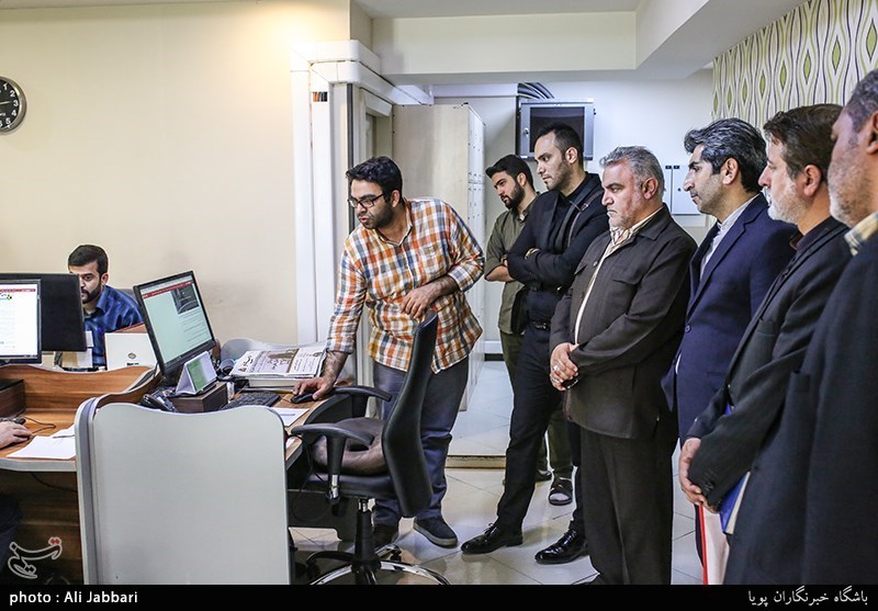 بازدید علی محمد اسماعیلی رییس فرهنگسرای رسانه از باشگاه خبرنگاران پویا(خبرگزاری تسنیم)