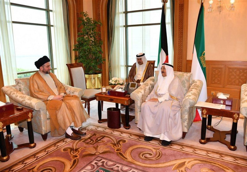 حکیم در دیدار با امیر کویت: وضعیت فعلی خاورمیانه به نفع هیچ کشوری نیست